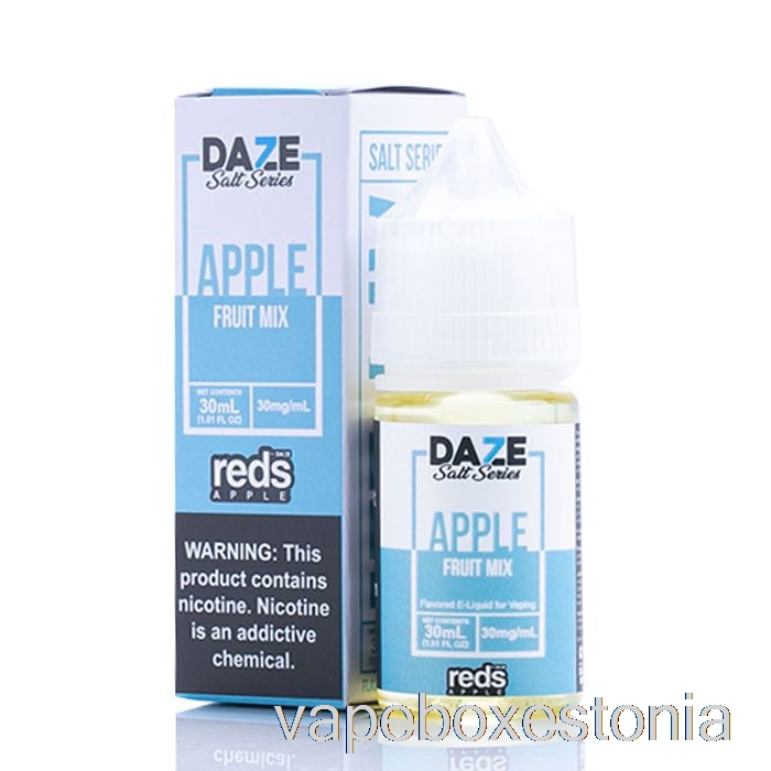 Vape Box Estonia Puuviljasegu - Punase õuna E-mahl - 7 Daze Soola - 30ml 50mg